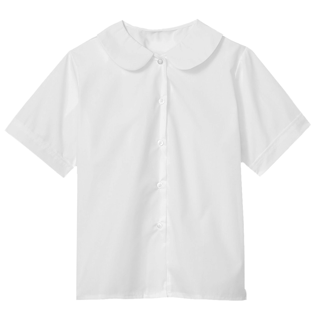 White Girl's Peter Pan Blouse-Bailey Boys