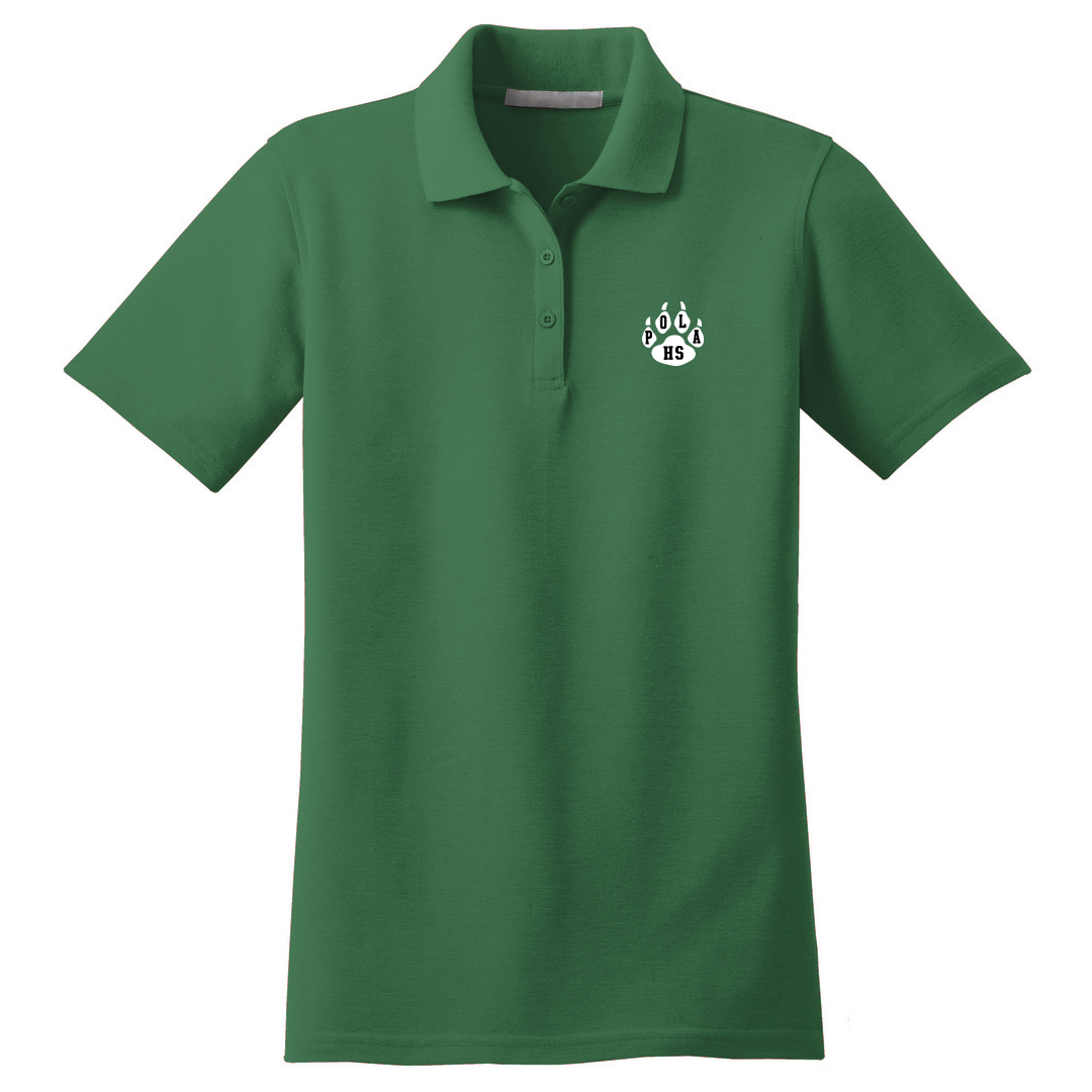 Girls Fitted Dri-fit Polo w/POLA Embroidered Logo Grades 9-12