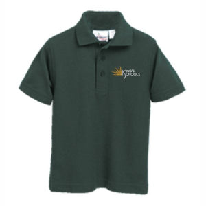 Knit Polo w/ Kings Embroidered Logo Grades K-8