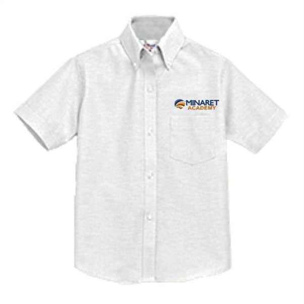Oxford Shirt w/Minaret logo Norman's School Uniforms