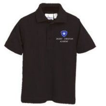 Load image into Gallery viewer, Knit Polo w/ Desert Christian Embroidered Logo Grades K-12
