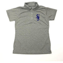 Load image into Gallery viewer, Girls Fitted Dri Fit Polo w/ St. John the Baptist Heatseal Logo Grades TK-8
