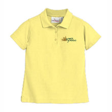 Load image into Gallery viewer, Girls Fitted Polo w/ Kings Embroidered Logo Grades K-8

