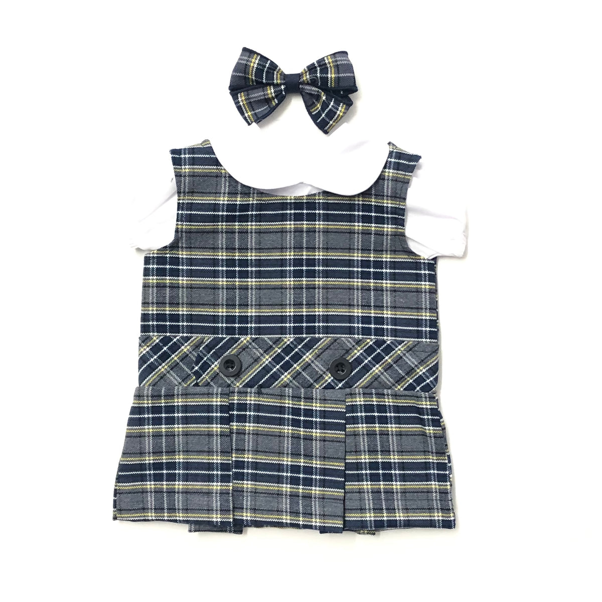 Doll Dress Minaret Plaid Norman's School Uniforms