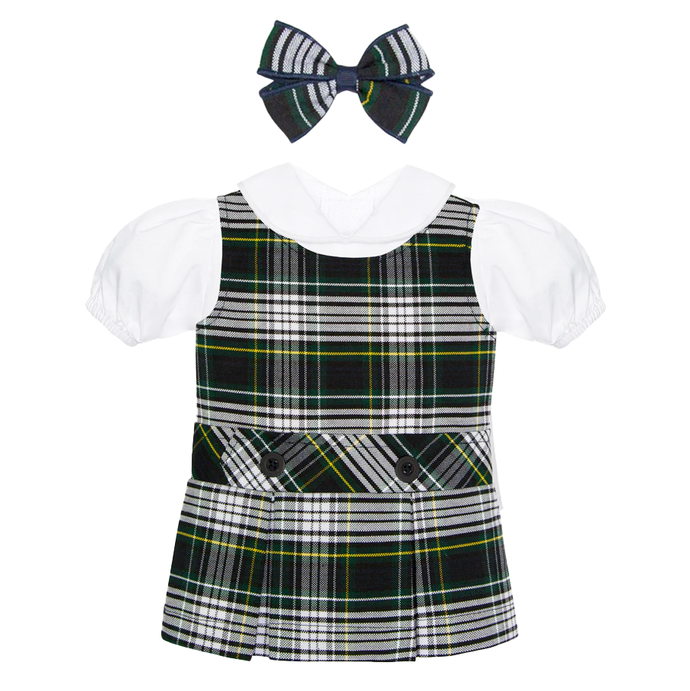 Plaid Doll Dress Hamlin School