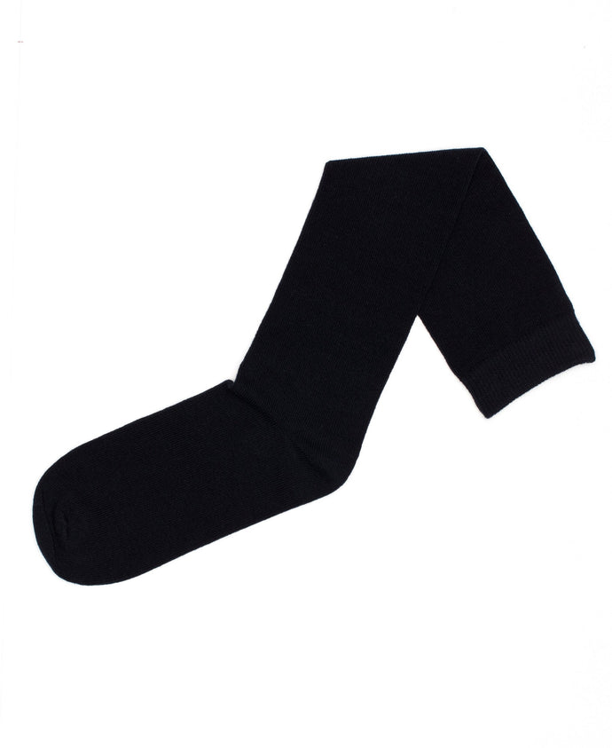 Black Knee High Socks