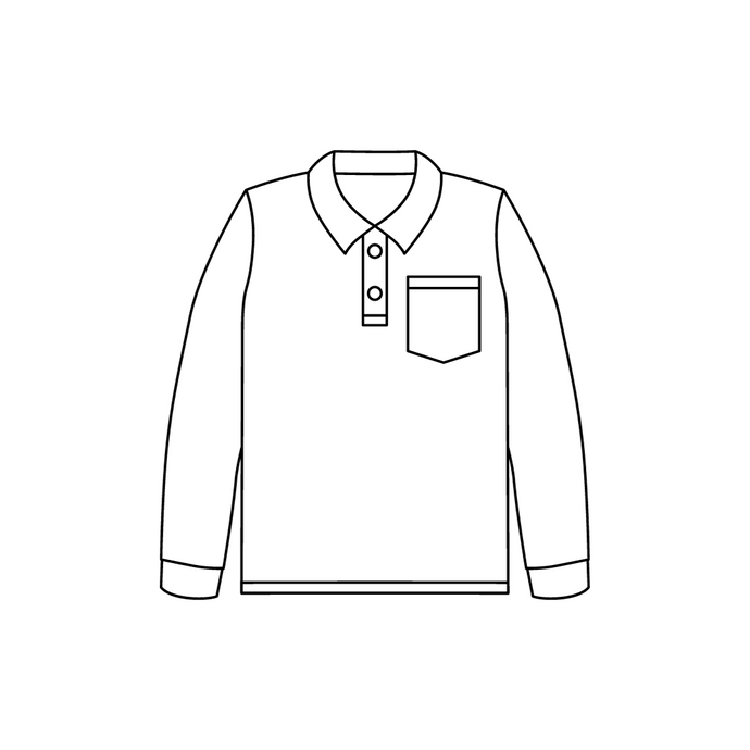 Long Sleeve Heat Seal Polo