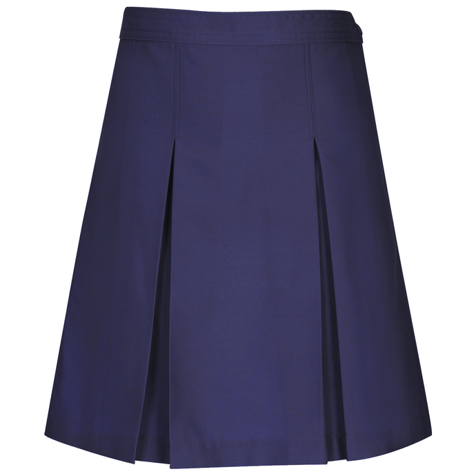 Hillcrest 2 Pleat Navy Skirt Grades 7-12