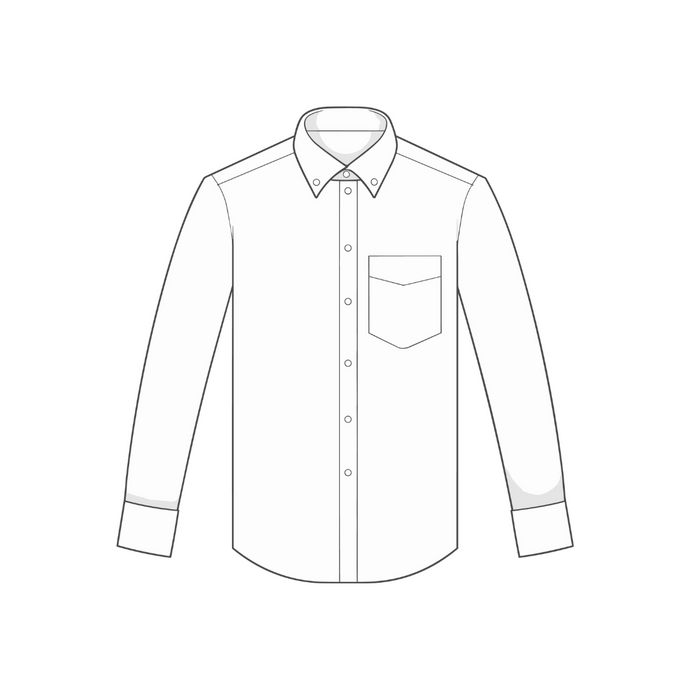Long Sleeve Embroidered Oxfords