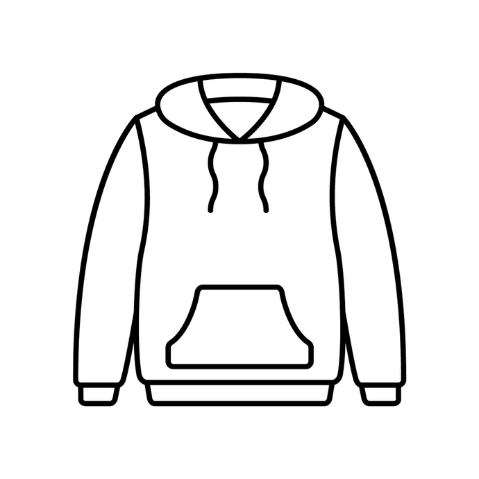 Heat Seal Hooded Sweatshirt
