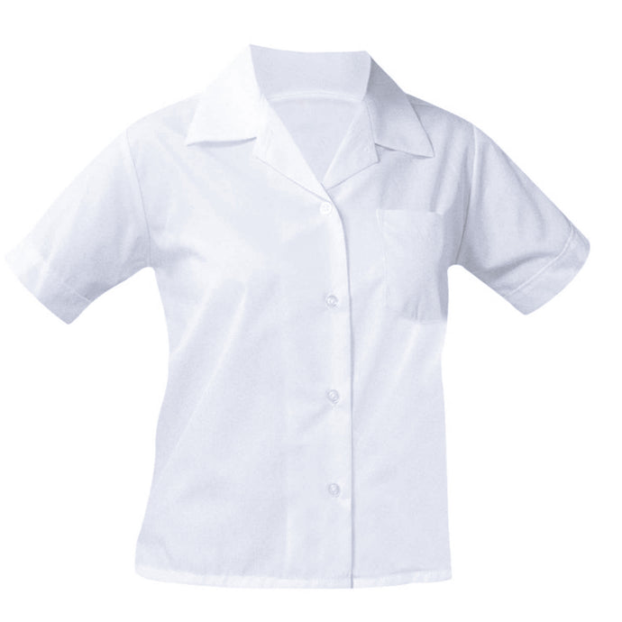 Girls St. Catherine Pointed Collar Blouse Mandatory for Mass Grades TK-4
