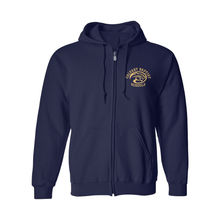 Load image into Gallery viewer, Zip Hood Sweatshirt w/ Calvary Embroidered Logo Grades K-12
