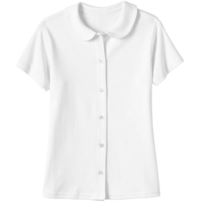 Knit Button Down Blouse Grades TK-4