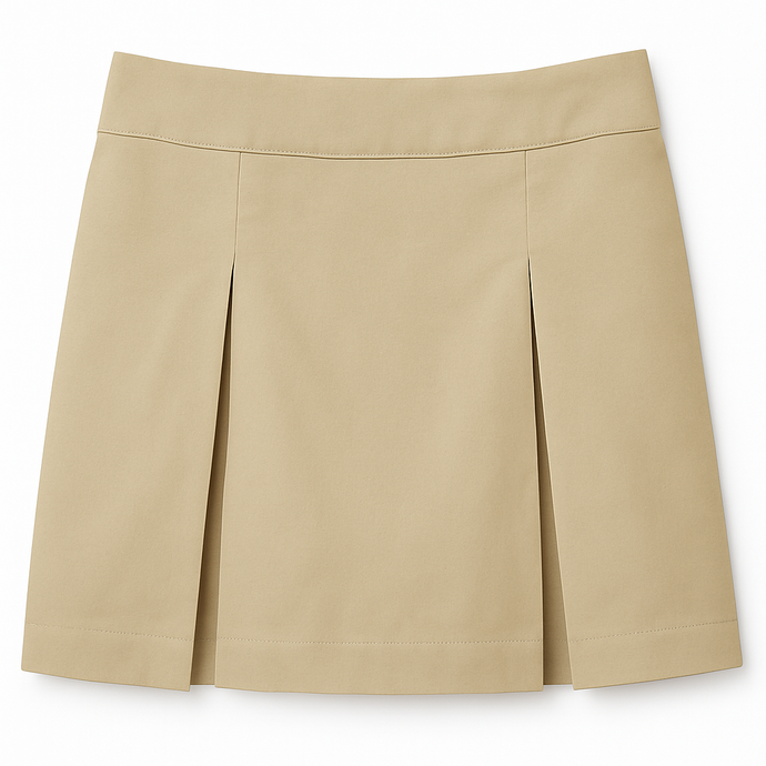 Khaki Drop Yoke Skort Grades PS-12