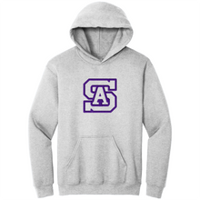 Load image into Gallery viewer, Hooded Sweatshirt w/ St. Anthony High Embroidered Tackle Twill Logo Grades 9-12
