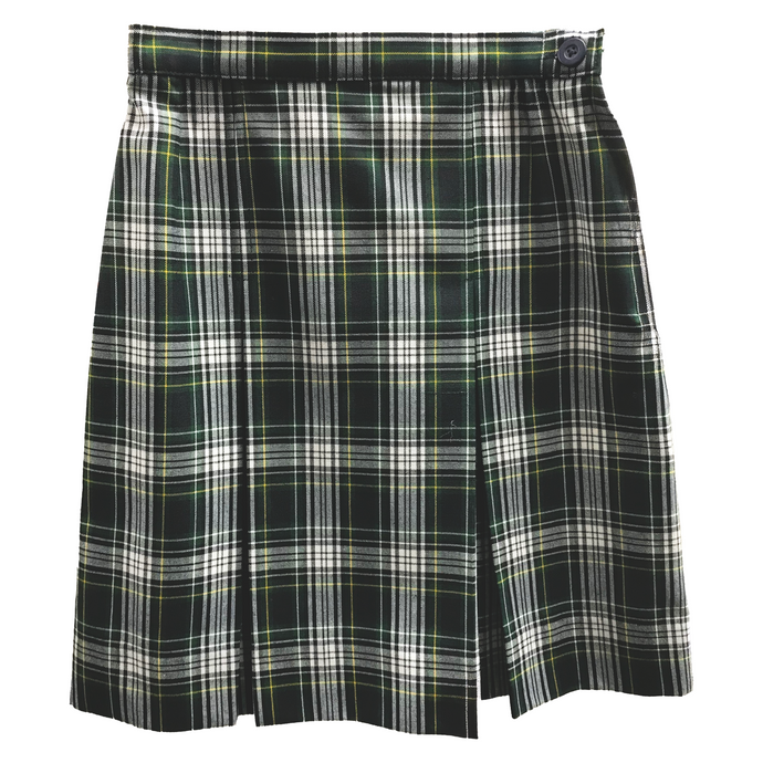 Kings 2 Pleat Plaid Skirt Mandatory for Dress Grades 6-8