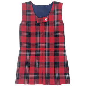 Girls Plaid Palm Valley Jumper Grades 1-4