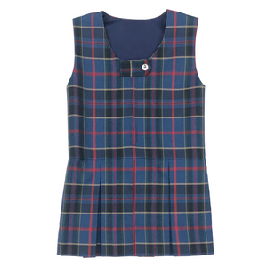 Girls St. Peter and Paul Plaid Jumper Grades K-4