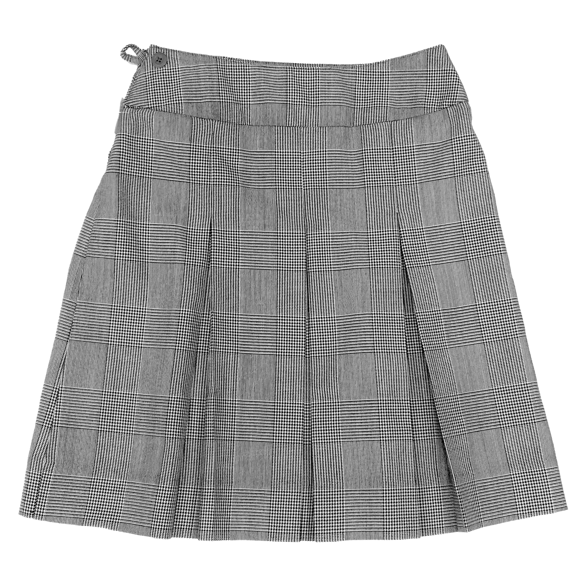 Girls Xavier Plaid Drop Yoke Box Pleat Skirt Mandatory for Mass