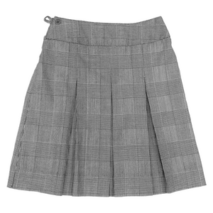 Girls Xavier Plaid Drop Yoke Box Pleat Skirt Mandatory for Mass Grades 9-12