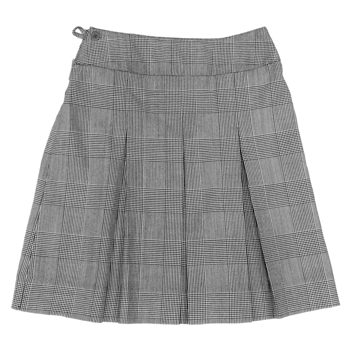 Girls Xavier Plaid Drop Yoke Box Pleat Skirt Mandatory for Mass Grades 9-12