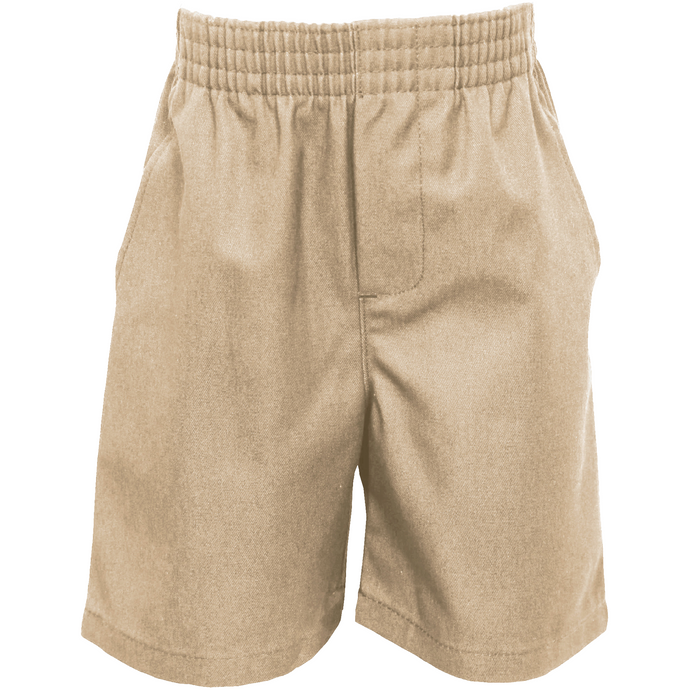Khaki Pull on Shorts Preschool