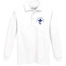 Load image into Gallery viewer, Long Sleeve Knit Polo w/SCLS logo
