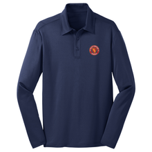 Load image into Gallery viewer, Basic Long Sleeve Knit Polo w/ Valley Christian Cerritos Fiberlok Logo
