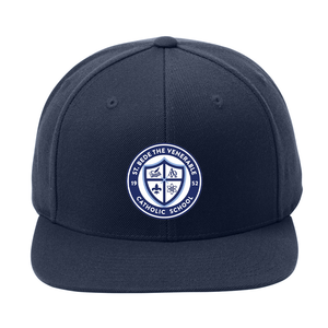 Navy Hat w/ St. Bede Logo