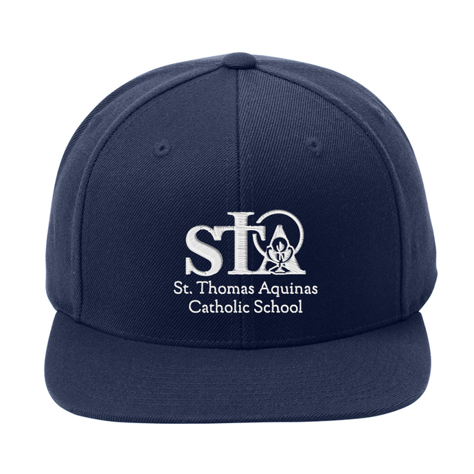School Hat w/ Saint Thomas Aquinas Embroidered Logo Grades TK-8