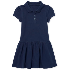 St. Hilary Navy Polo Dress Grades TK Only