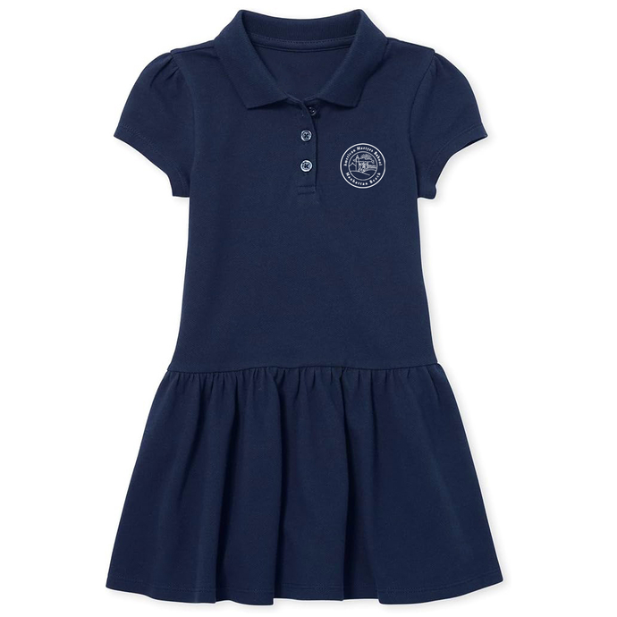 Polo Dress w/ American Martyrs Heatseal Logo Grades TK-1