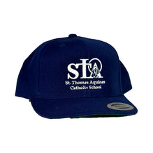 Load image into Gallery viewer, School Hat w/ Saint Thomas Aquinas Embroidered Logo Grades TK-8
