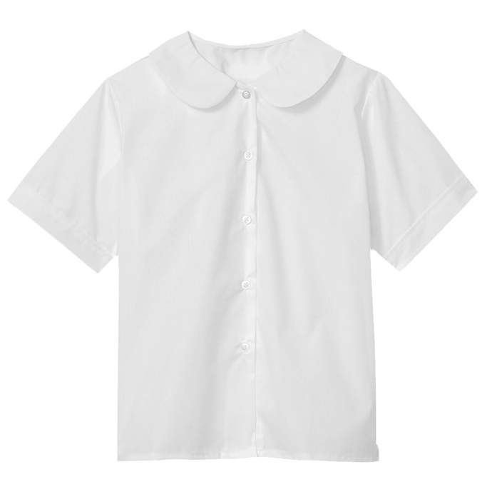 White Peter Pan Blouse Grades TK-4