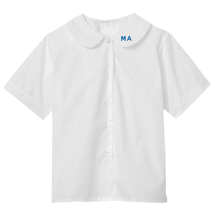 Peter Pan Blouse w/ Minaret Logo