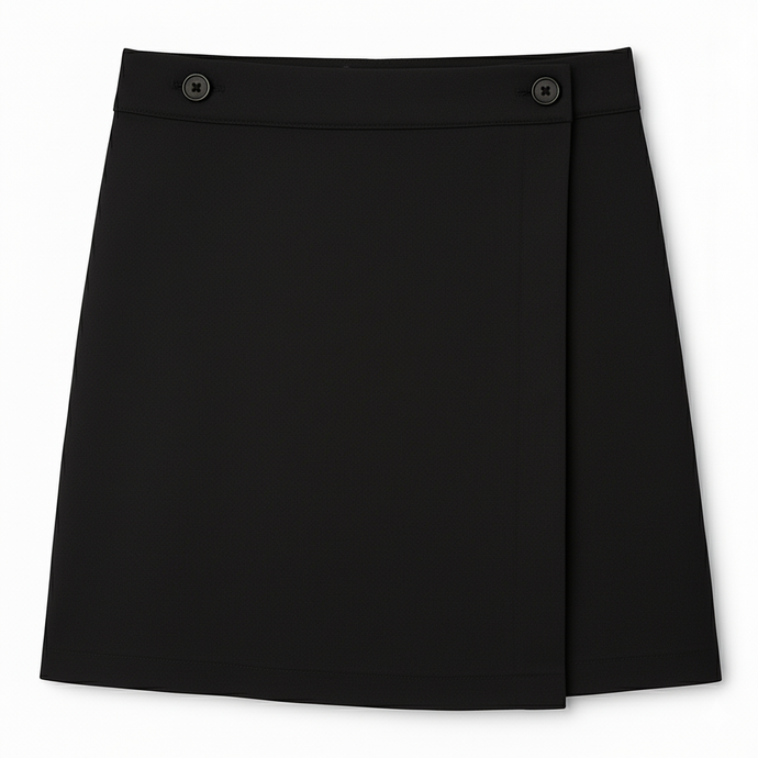 Wrap Skort – Black