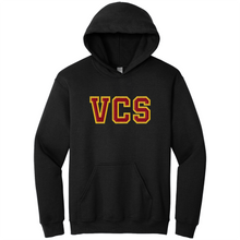 Load image into Gallery viewer, Valley Christian Cerritos Tackle Twill Embroidered Hooded Sweatshirt Grades TK-12
