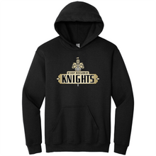 Load image into Gallery viewer, Hooded Sweatshirt w/Bishop Large Heatseal Logo Grades 9-12
