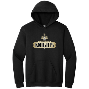 Hooded Sweatshirt w/Bishop Large Heatseal Logo Grades 9-12