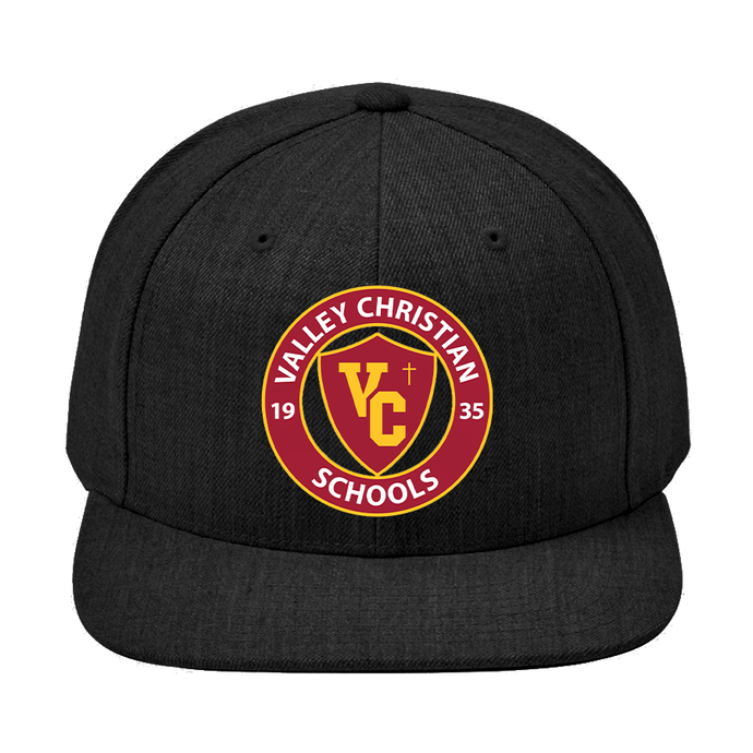 Snapback Hat w/ Valley Christian Cerritos Logo