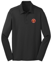 Load image into Gallery viewer, Basic Long Sleeve Knit Polo w/ Valley Christian Cerritos Fiberlok Logo
