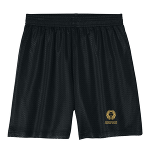 PE Mesh Short w/ Ambassador Christian School Heatseal Logo Grades 6-12
