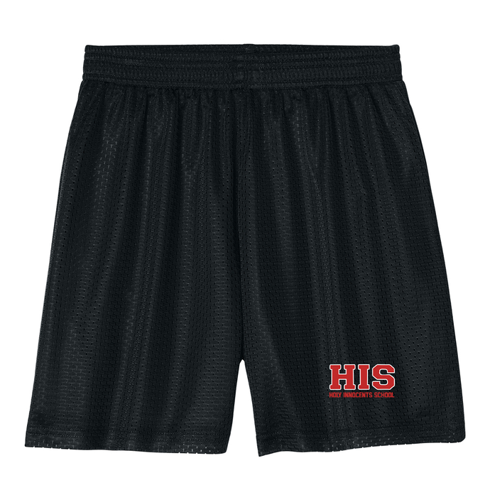 PE Mesh Short w/ Holy Innocents Heatseal Logo Grades TK-12