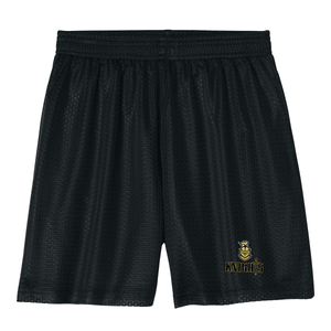 PE Mesh Short w/Bishop Heatseal Logo 9th Grade Only