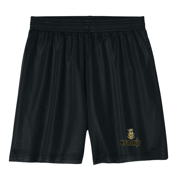 PE Mesh Short w/Bishop Heatseal Logo 9th Grade Only