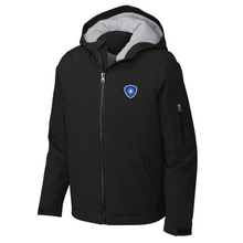 Load image into Gallery viewer, Hooded Nylon Jacket w/ Desert Christian Embroidered Logo Grades K-12
