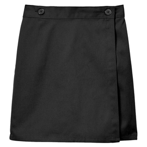 Black Wrap Skort Grades TK-8