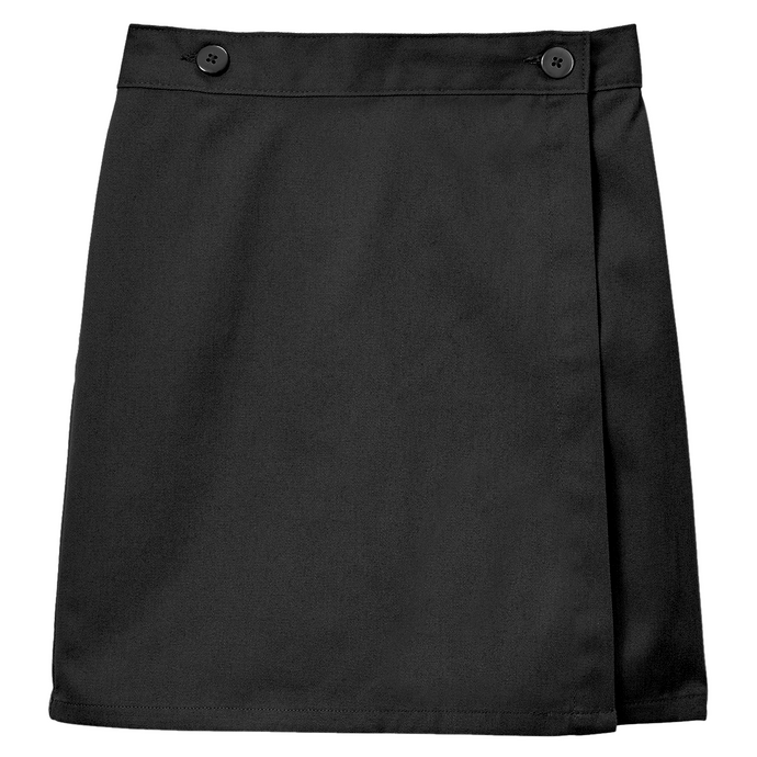 Black Wrap Skort Grades TK-8