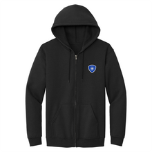 Load image into Gallery viewer, Zip Hood Sweatshirt w/ Desert Christian Embroidered Logo Grades K-12
