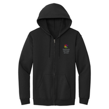 Load image into Gallery viewer, Zip Hooded Sweatshirt w/ Peninsula Heritage Embroidered Logo
